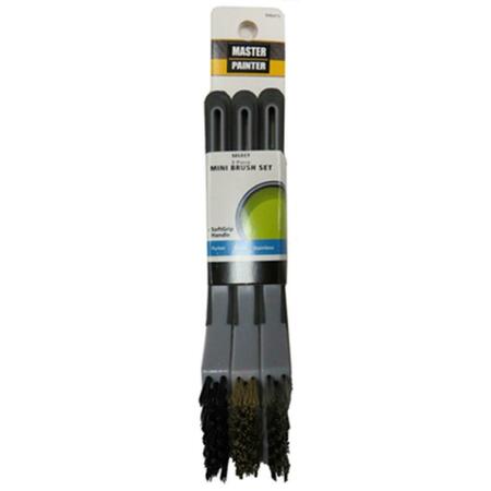 ALLWAY AMB Master Painter Mini Brush Set, 3PK 846475